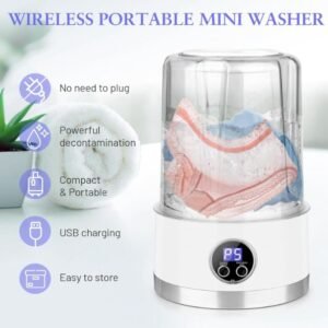 Mini Washing Machine sa (1L) – Compact, Powerful & Travel-Friendly