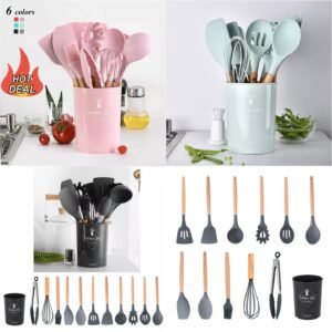Silicone Z Utensils 12pcs Set