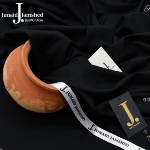 Men’s Unstitched Black Plain Suit