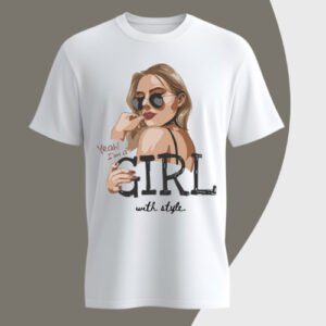 Printerd shirt Girls